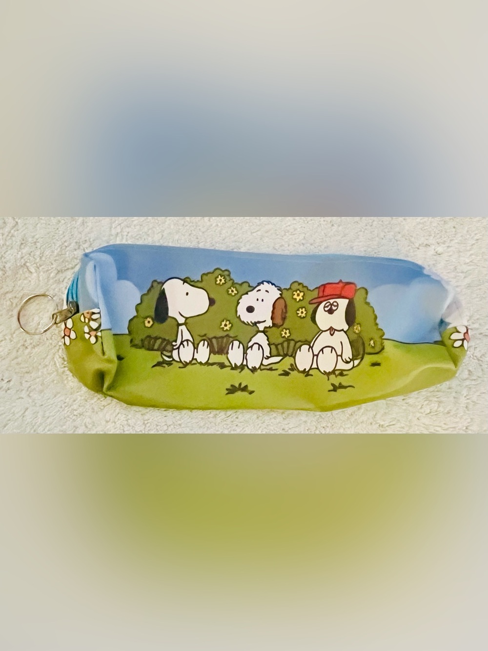 Peanuts Snoopy Trio Case in Blue and Green